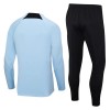 Inter Milan Quarter Zip Trenings Collegegenser Set 23-24 Blå - Herre